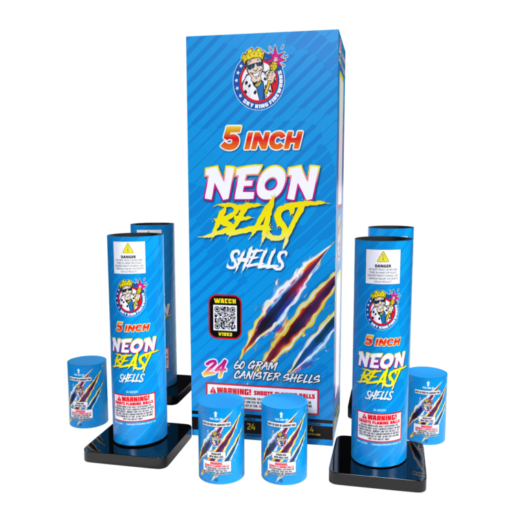 5" Neon Beast Shells