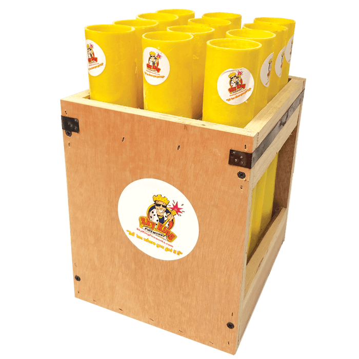 12 TUBE DISPLAY RACK