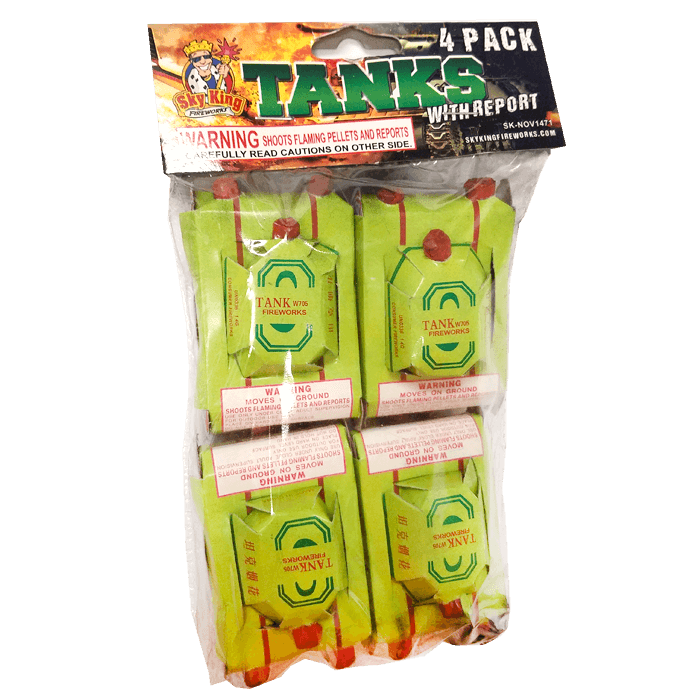 TANKS WITH REPORT 4 PACK