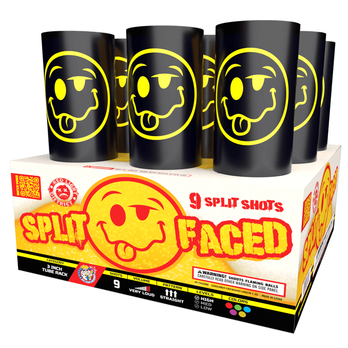 SPLIT-FACED