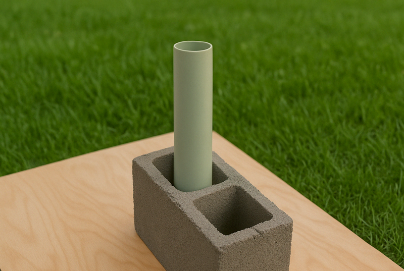 Set Up the Mortar Tube