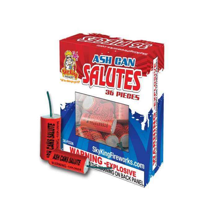 SKY KING ASH CANS 36 PIECE