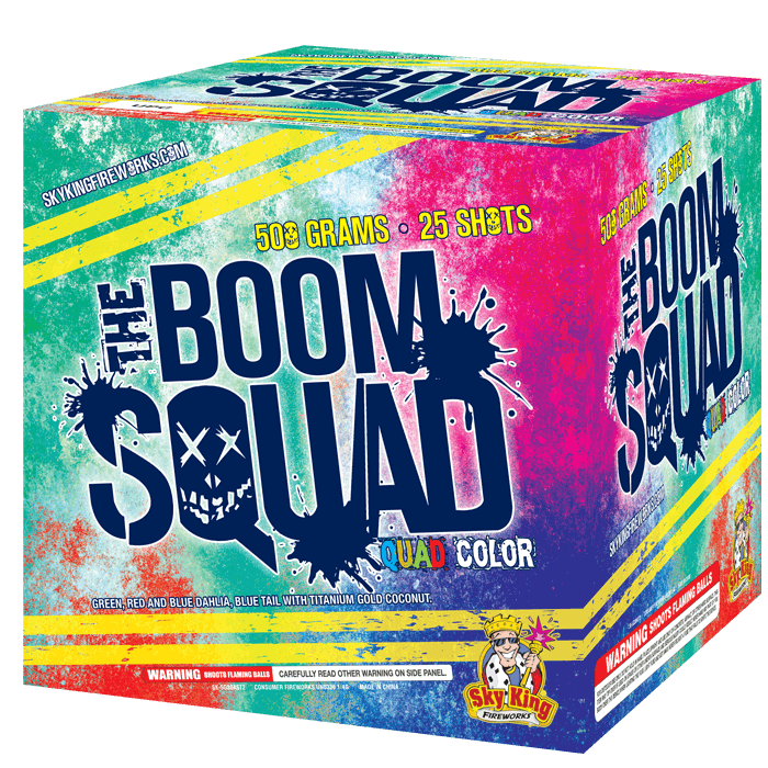 THE BOOM SQUAD - QUAD COLOR