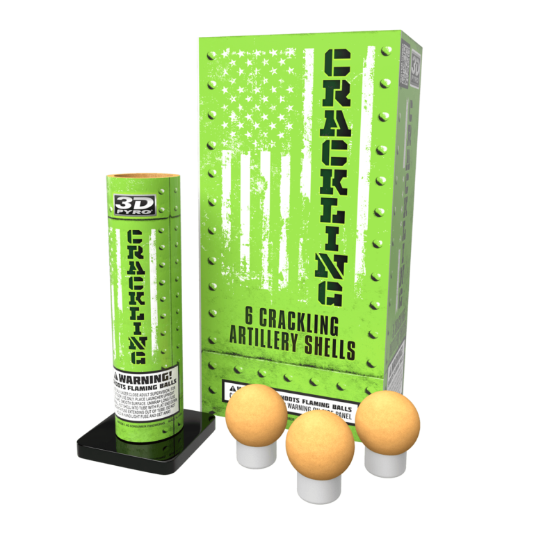 CRACKLING ARTILLERY SHELL