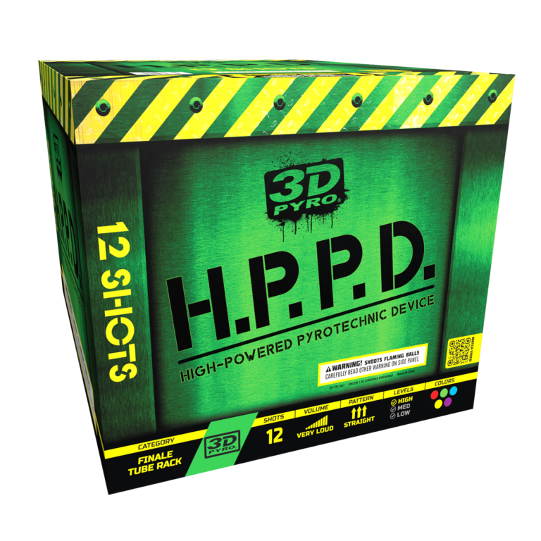 HIGH POWERED PYROTECHNIC DEVICE