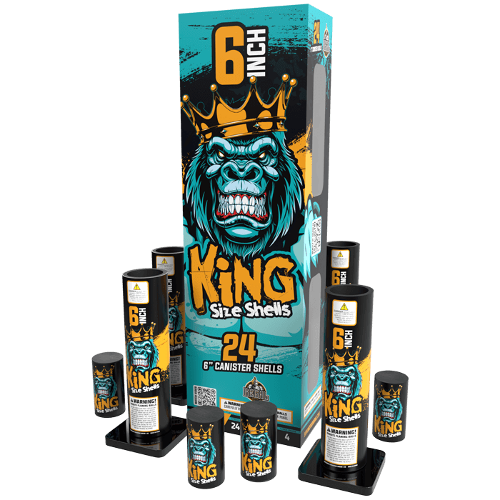 6" KING SIZED SHELLS