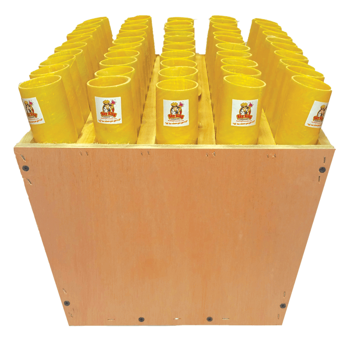 50 TUBE DISPLAY RACK