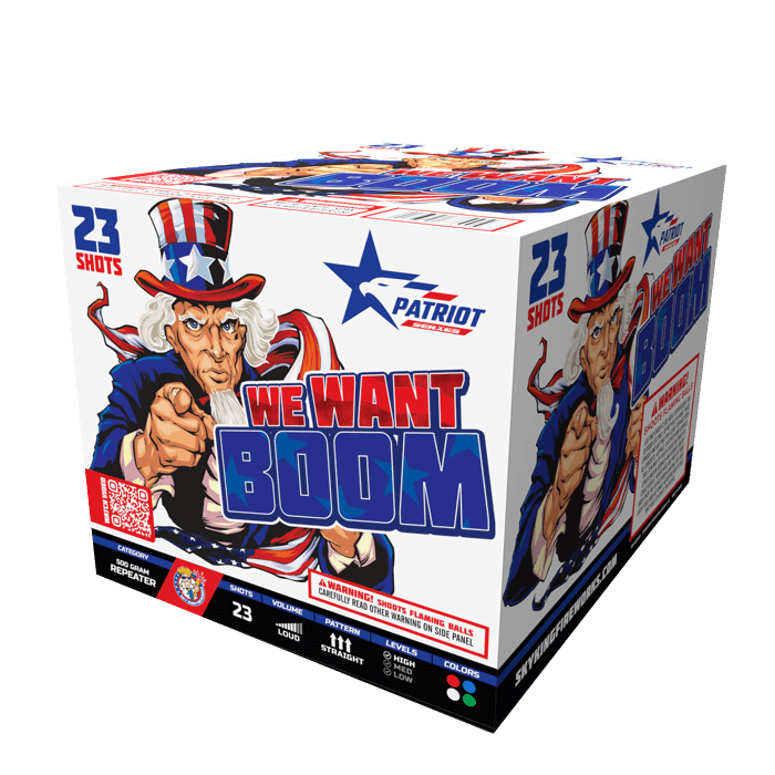 WE WANT BOOM