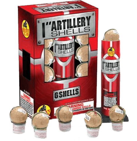 1" ARTILLERY SHELL