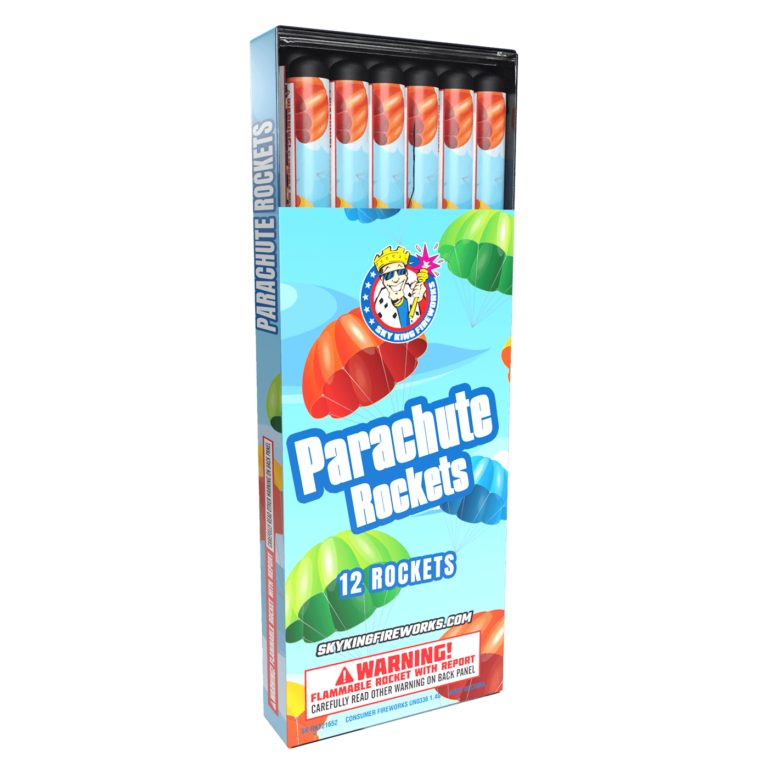 PARACHUTE ROCKET WITH FLARE